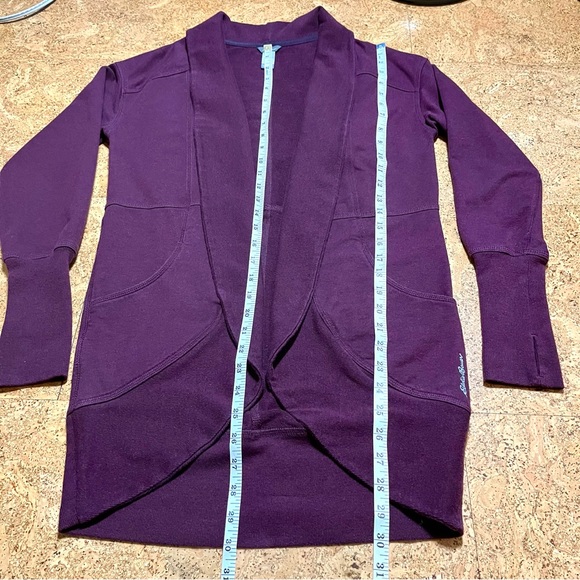 Eddie Bauer Summit Wrap Cardigan Sz XS - Picture 12 of 13